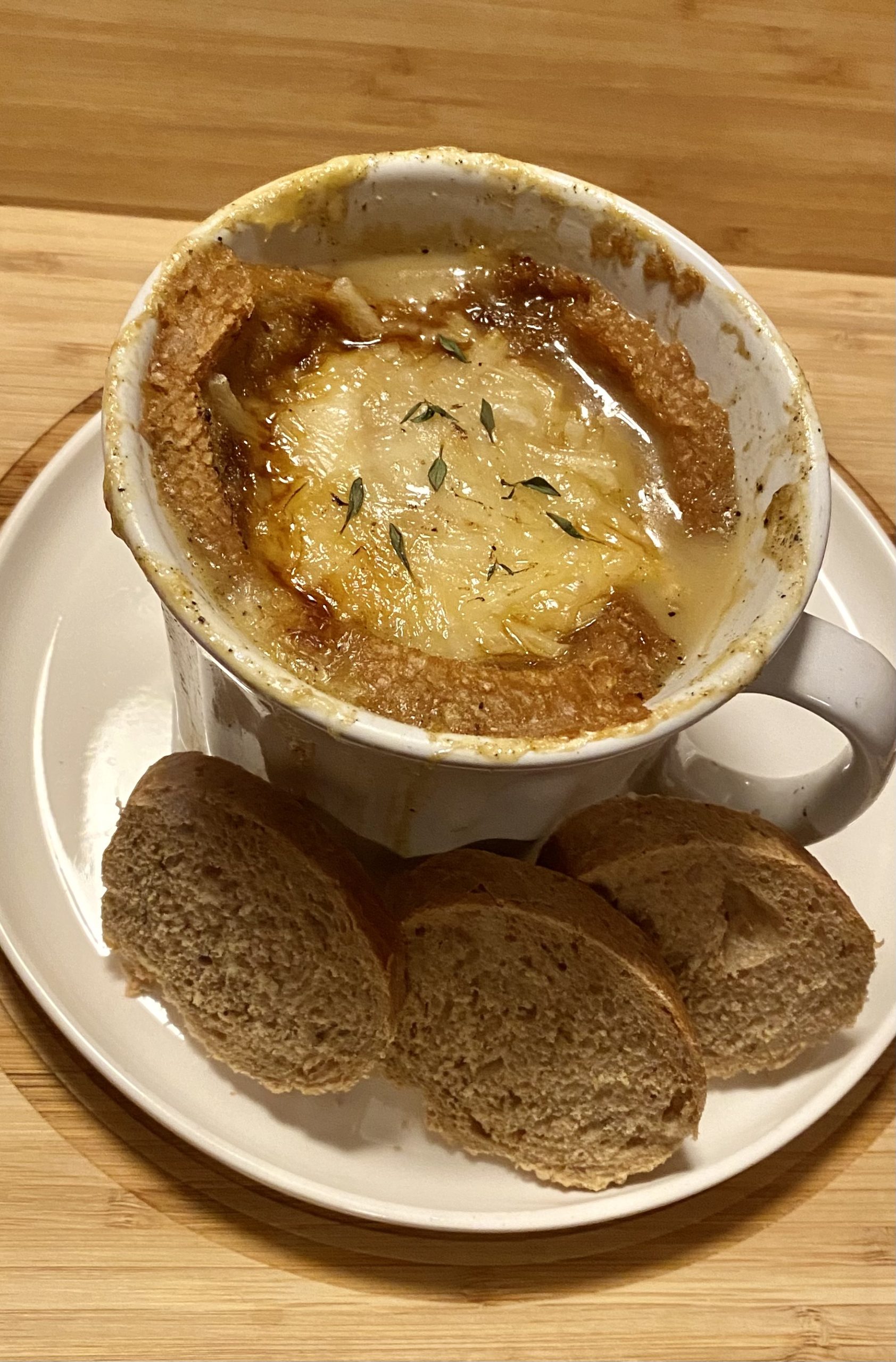 The BEST Vegan French Onion Soup