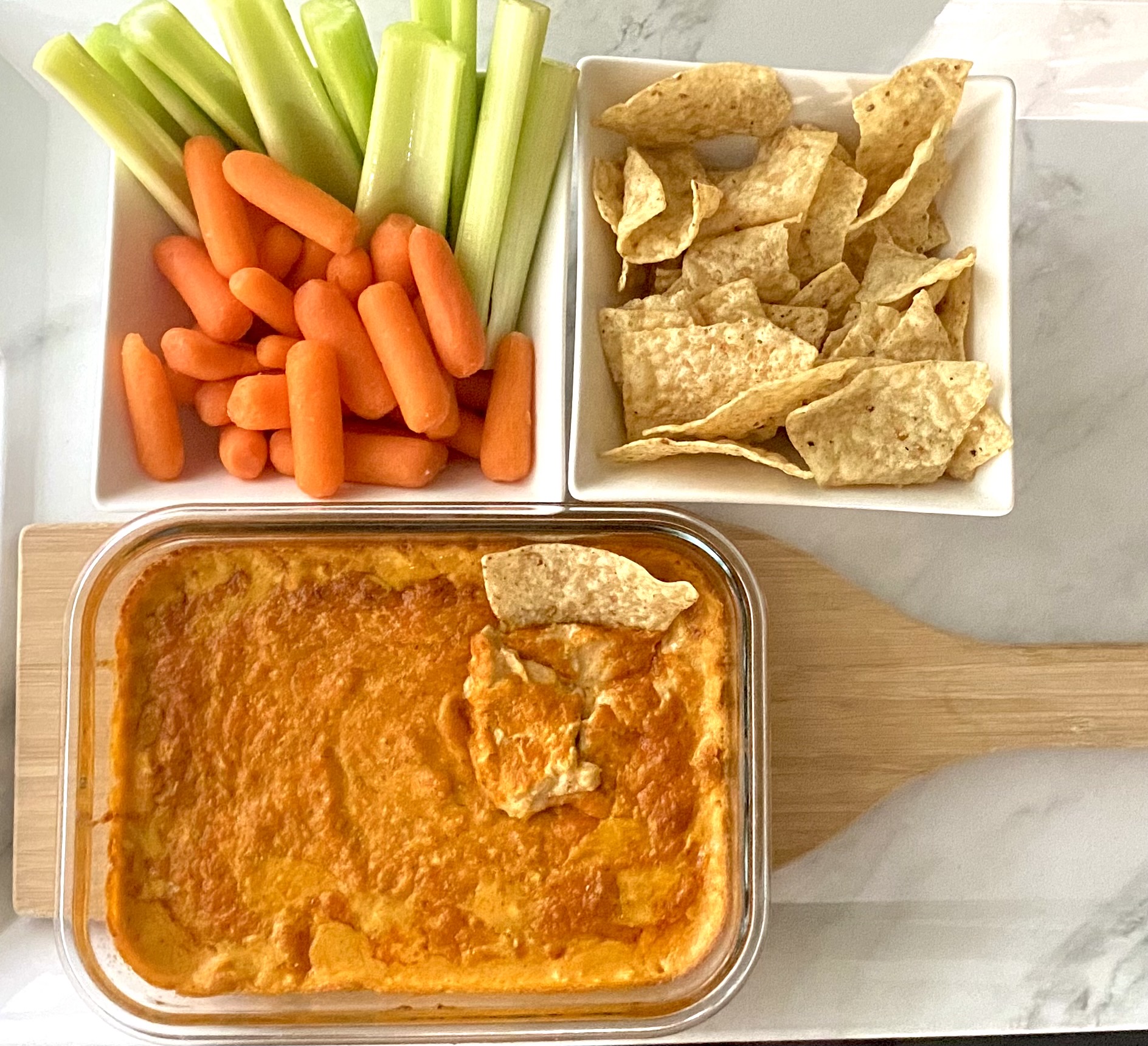 Vegan Buffalo Chicken Wing Dip