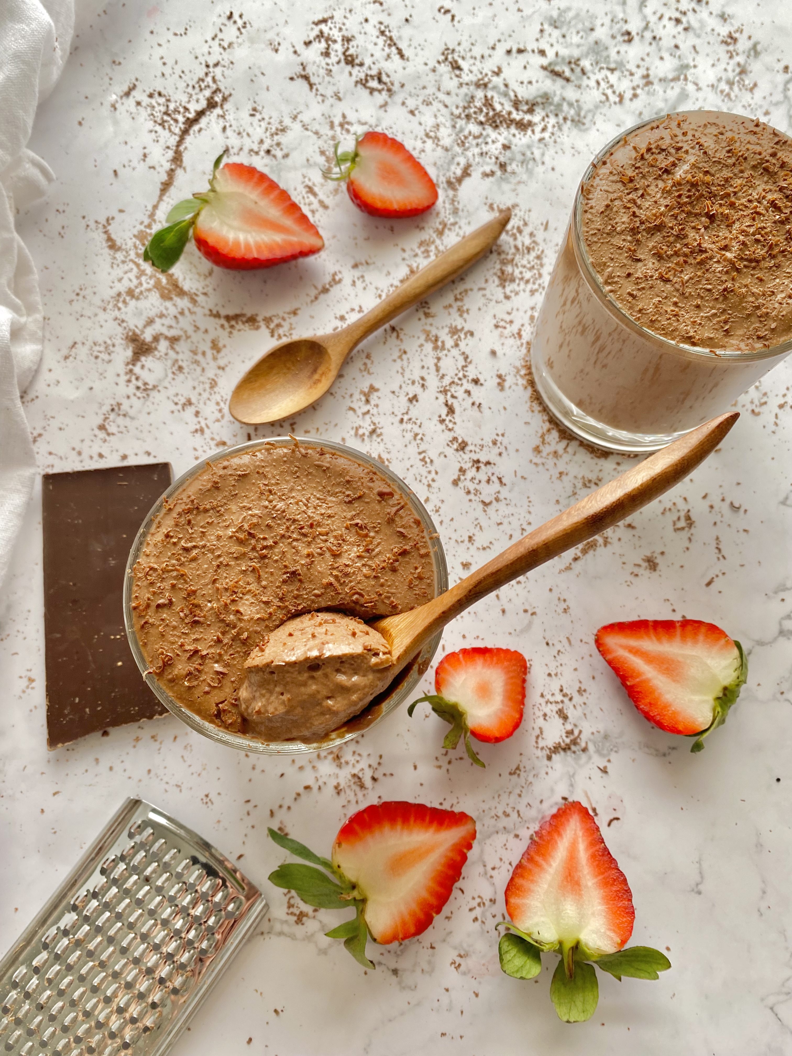 Vegan Chocolate Mousse with Lions Mane