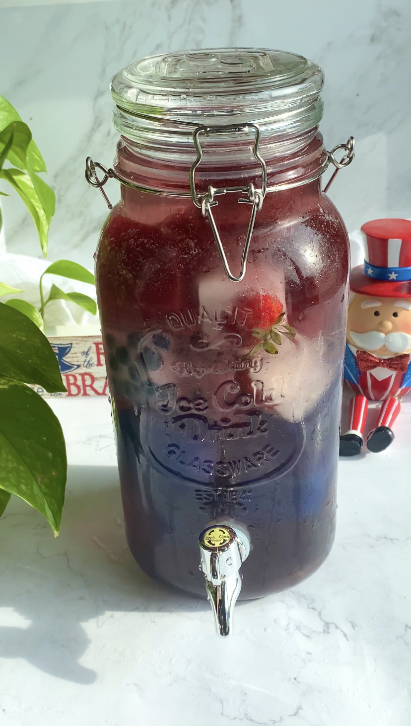 Cleansing Infused Independence Day Water