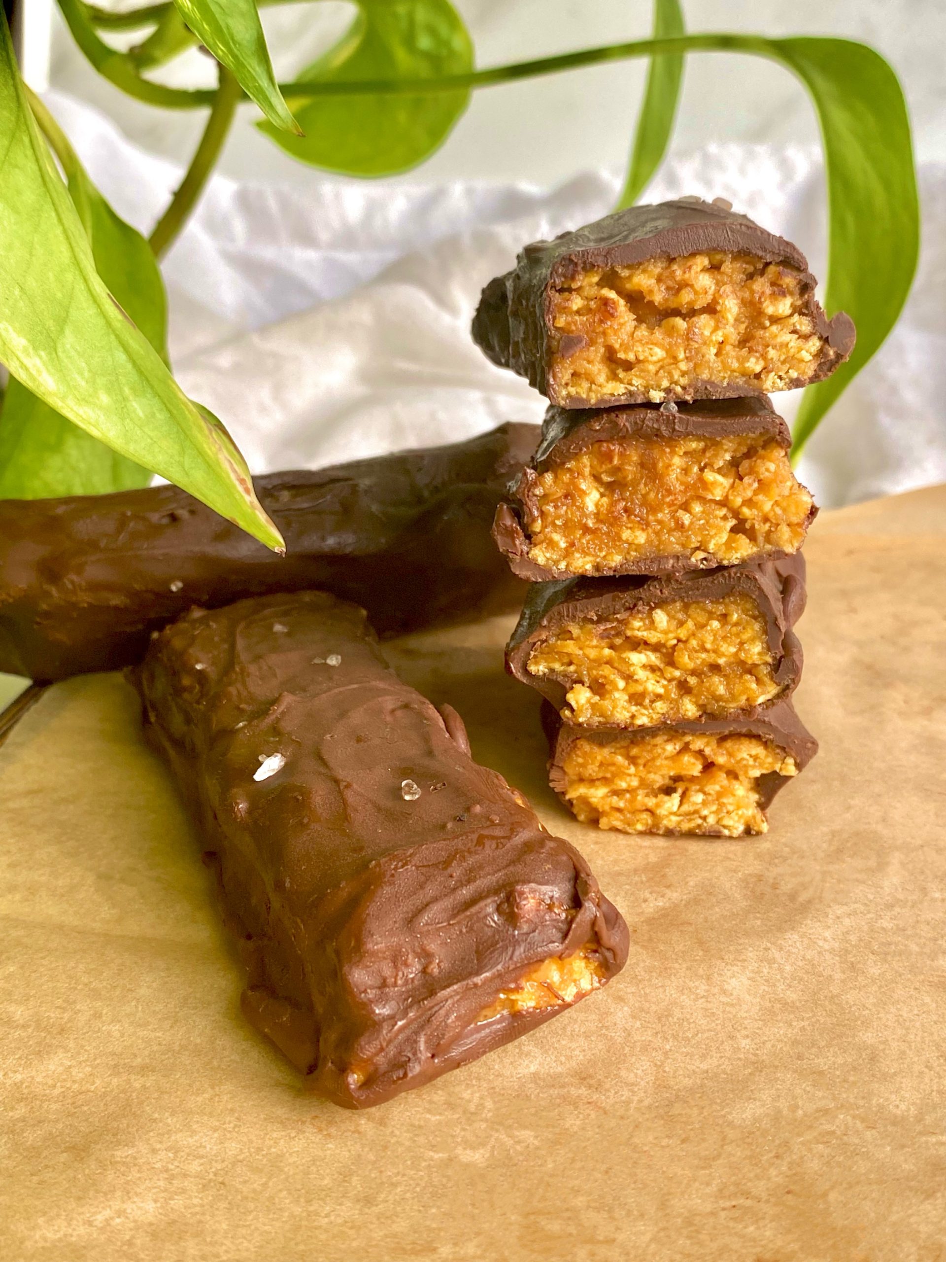 Healthier Vegan Butterfingers (Quick and Easy Recipe)